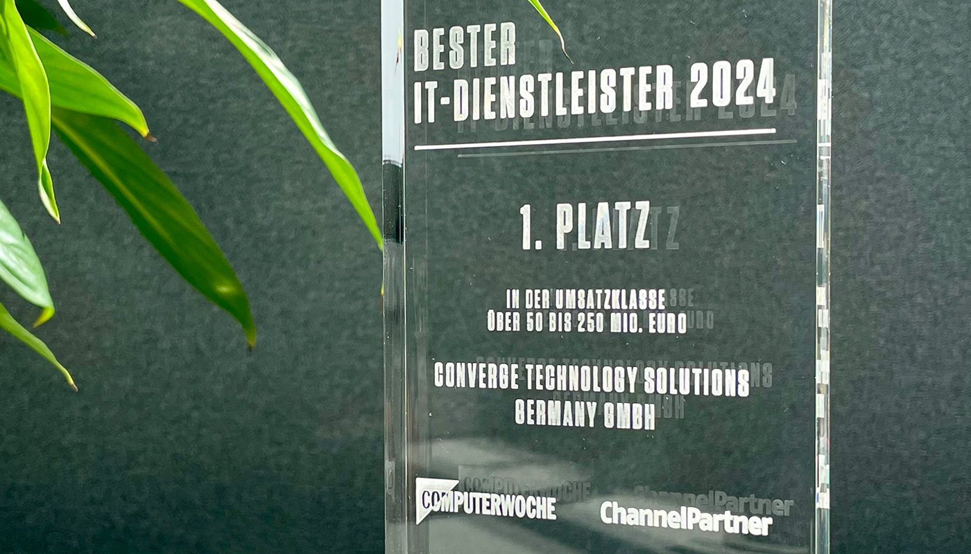 CONVERGE-bester-IT-Dienstlesiter2024 CONVERGE Germany bester IT-Dienstleister 2024